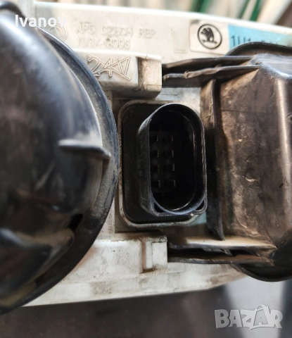 Фарове за Skoda Octavia mk1 фейс с вградени 3" bi-led прожекторни лупи , снимка 10 - Части - 52046206