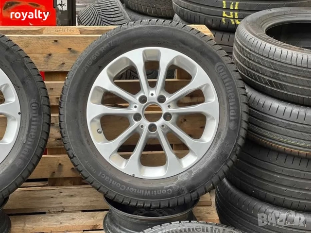 5х112 17 Лети джанти Оригинални Mercedes GLA w156 Мерцедес ГЛА ЕТ 38 J 6.5, снимка 5 - Аксесоари и консумативи - 52212595