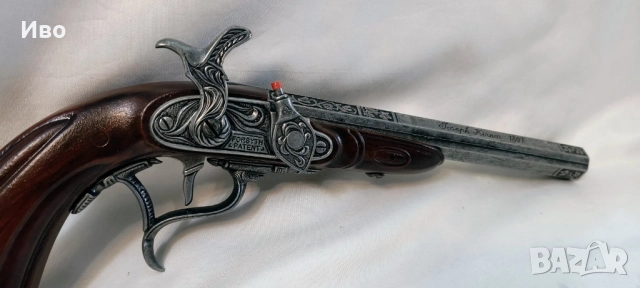 Капсулен пистолет Joseph Kirner 1807, снимка 12 - Колекции - 52198970