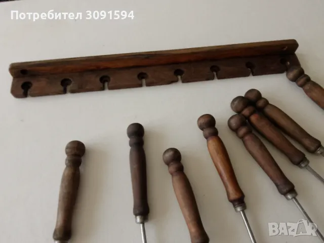 Прибори за готвене, готварски набор от дърво и метал, снимка 2 - Прибори за хранене, готвене и сервиране - 48888978