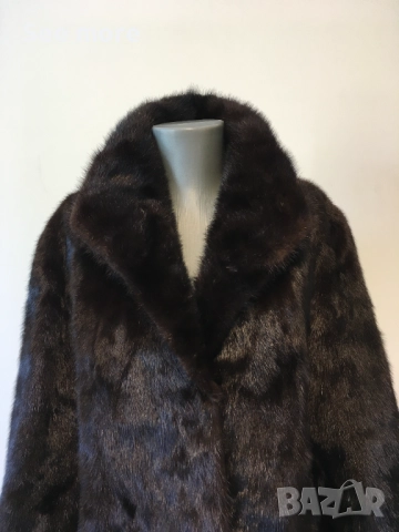 ECHTER PELZ палто норка М/Л, снимка 3 - Палта, манта - 52586241