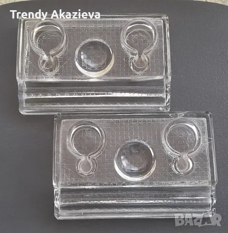 Старинни стъклени мастилници