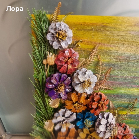 Пано с маслени бои 40х30см., снимка 4 - Картини - 51928846