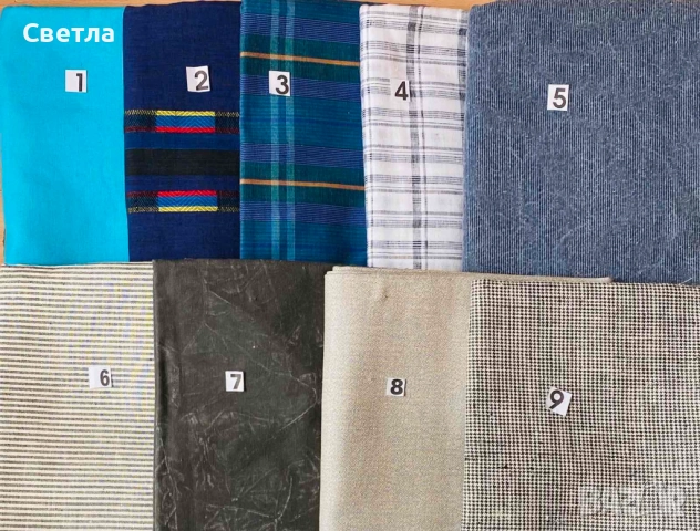 Ленени платове, качествен. 10 различни вида. Всеки вид е с отделна цена, снимка 2 - Други стоки за дома - 19090820