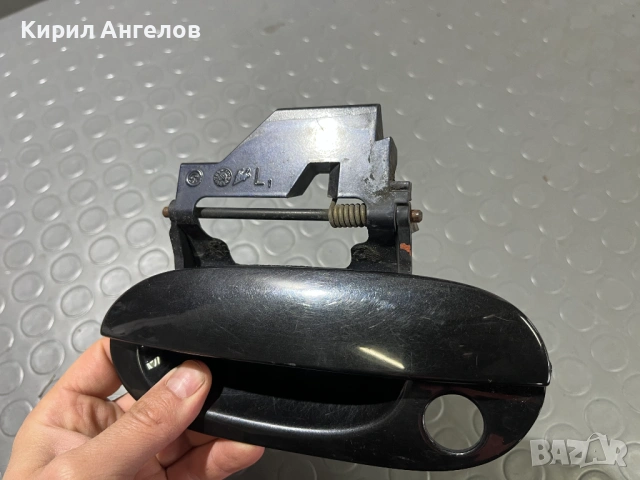 Метални външни дръжки на вратите за BMW E39 (черни), снимка 7 - Части - 53302162