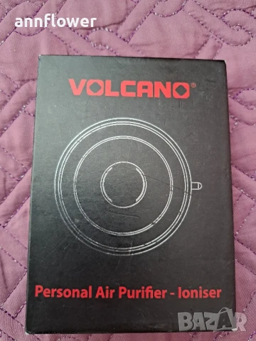 Персонален пречиствател – йонизатор на въздуха VOLCANO, снимка 6 - Други - 51135310