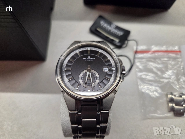 Продавам Швейцарски часовник от личната си колекция Candino TITANIUM., снимка 2 - Мъжки - 52099232