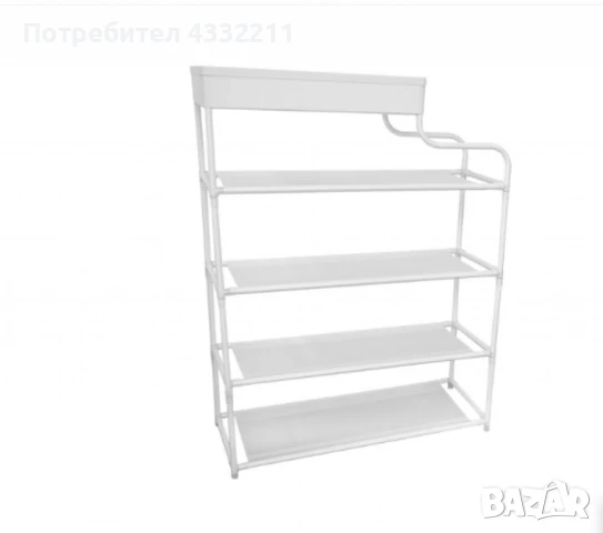 Шкаф за обувки,  81 x 22 x 60 см, снимка 4 - Други стоки за дома - 50576812