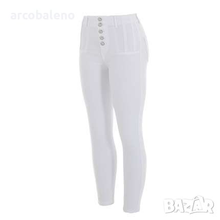 Дамски дънки с висока талия , снимка 3 - Дънки - 43587263