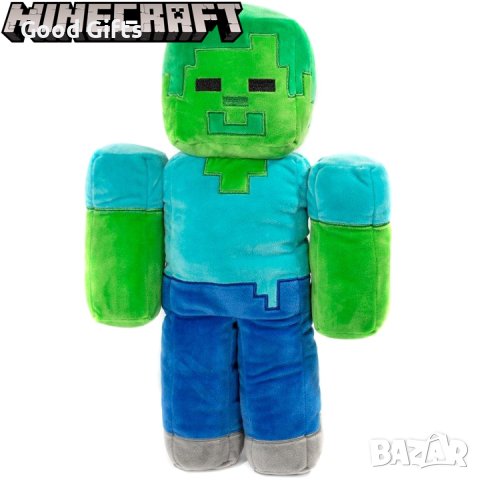 Плюшена играчка Майнкрафт Зомби, снимка 2 - Плюшени играчки - 42935347