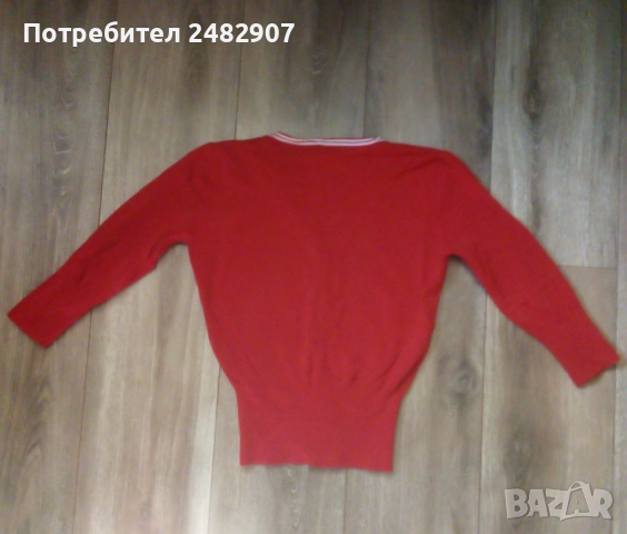 Къса дамска блуза/жилетка , снимка 4 - Блузи с дълъг ръкав и пуловери - 51701705