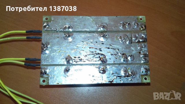 Токоизправителен блок с кондензатори, двуполярно захранване до 40V, за транзисторен усилвател, снимка 9 - Друга електроника - 43790320