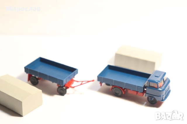 S.E.S. ?? H0 1/87 IFA ИФА МОДЕЛ КОЛИЧКА КАМИОН, снимка 7 - Колекции - 52865385