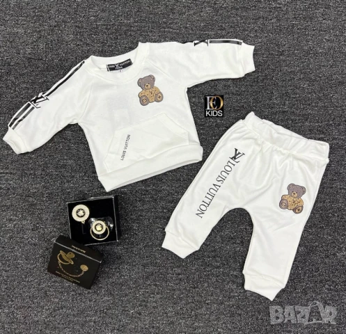 бебешки комплект tommy hilfiger prada calvin klein moschino christian dior , снимка 4 - Комплекти за бебе - 51318225