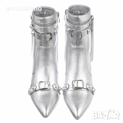 Дамски боти на висок ток, 4цвята , снимка 17 - Дамски боти - 47946440