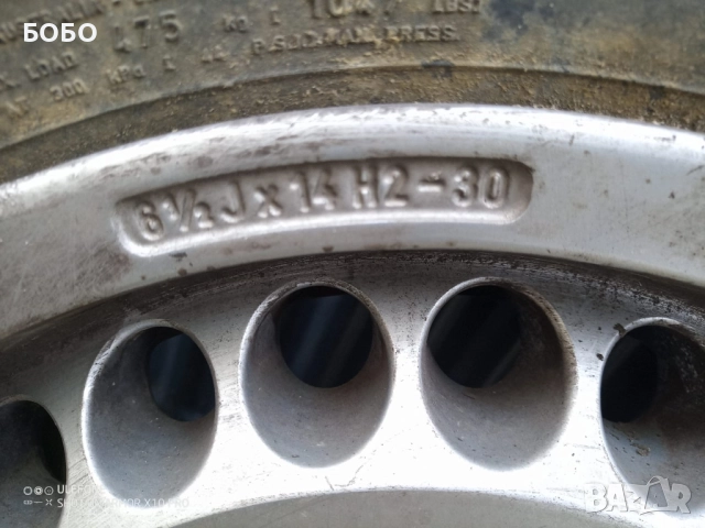 Оригинални джанти за Alfa Romeo 14 цола 5x98, снимка 4 - Гуми и джанти - 52861624