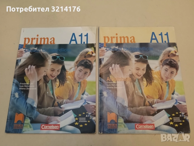 Prima A1.1. Deutsch für Jugendliche; Arbeitsbuch - Friederike Jin, Lutz Rohrmann, Milena Zbrankova