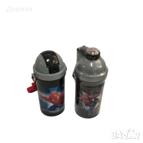 Бутилка за вода с любим анимационен герой , снимка 1