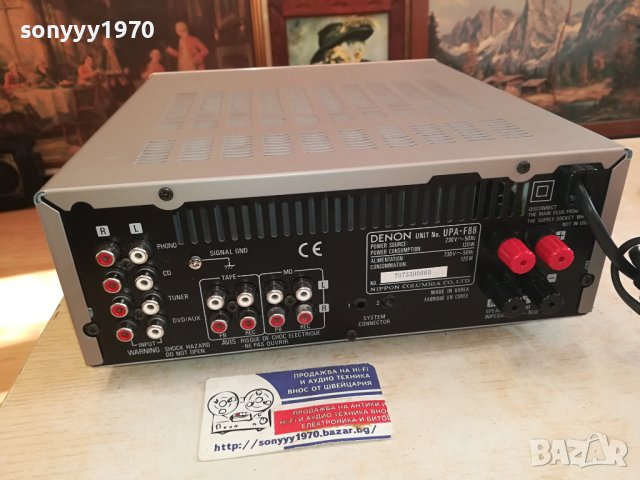 DENON UPA-F88 AMPLIFIER ВНОС SWISS 1212231536, снимка 18 - Ресийвъри, усилватели, смесителни пултове - 43380296
