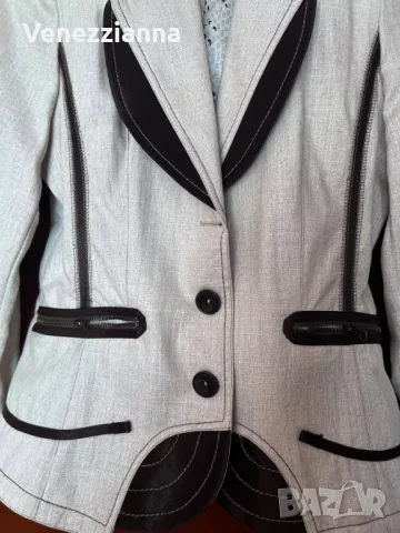 JUNONA Ленено Сако НОВО - М Лимитирана серия, снимка 3 - Сака - 50332836