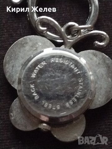 Ключодържател часовник с кристали GIULIO QUARTZ WATER RESISTANT 42327, снимка 6 - Дамски - 43619181