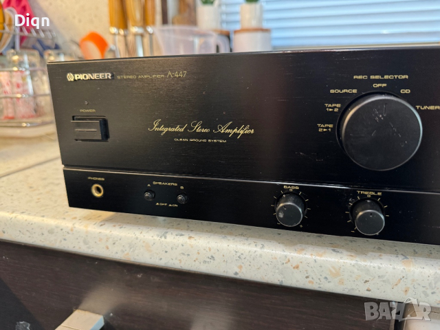Pioneer A-447, снимка 9 - Ресийвъри, усилватели, смесителни пултове - 44893113