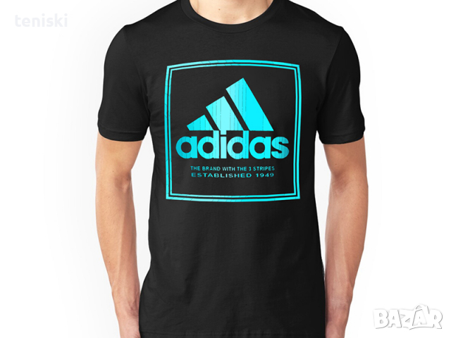  Мъжка тениска ADIDAS принт, модели,цветове и размери , снимка 2 - Тениски - 30460434