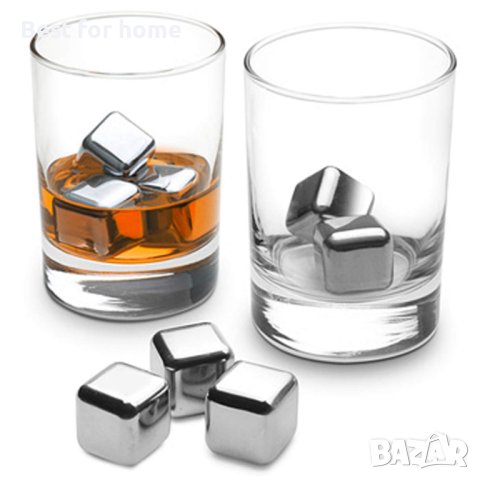 Кубчета за охлаждане на напитки Contento Ice Cubes, комплект 4 бр., снимка 4 - Други - 43334917