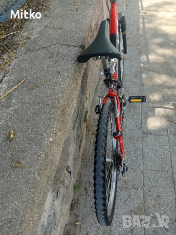 26 цола алуминиев велосипед с 21 скорости усилени капли амортисьори предни и задни в перфектно , снимка 7 - Велосипеди - 51158377