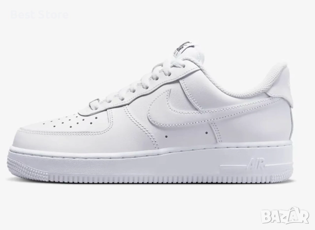 Nike Air Force 1 Бели Мъжки Маратонки 40-44 Номер , снимка 3 - Маратонки - 52720689