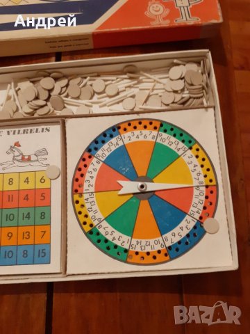 Стара детска игра Счетньiй Волчок, снимка 4 - Други ценни предмети - 28161070