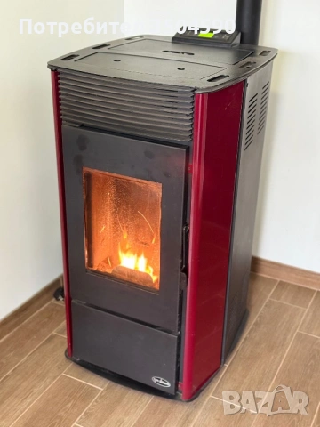 Пелетна камина 14 kW с водна риза