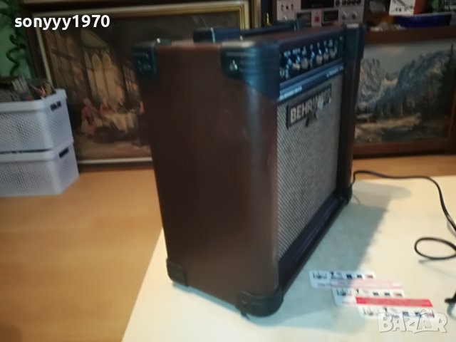behringer at108 guitar amplifier-внос france 1412221845, снимка 12 - Ресийвъри, усилватели, смесителни пултове - 39011179