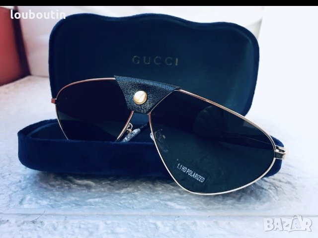 GUCCI 2019 Мъжки слънчеви очила унисекс UV 400, снимка 1 - Слънчеви и диоптрични очила - 28285151