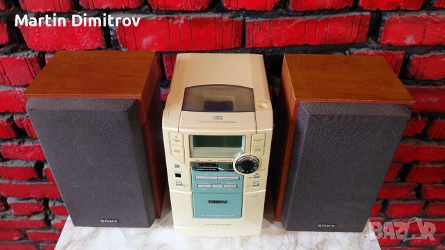 Мини аудио система Philips/Sony, снимка 2 - Аудиосистеми - 40246656