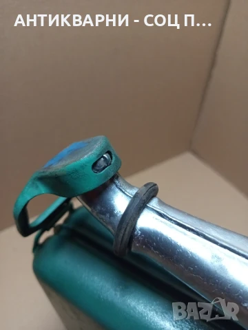 Стара Метална Немска Туба За Гориво 5лт., снимка 7 - Антикварни и старинни предмети - 51207472