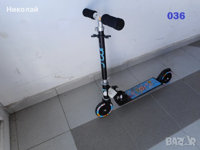 -45% - НОВА Тротинетка STUF Scoop S1000, снимка 13 - Скейтборд, ховърборд, уейвборд - 32446997