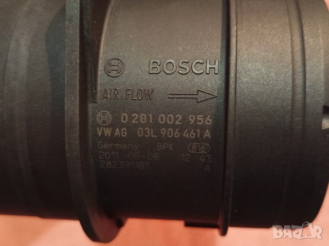 Дебитомер BOSCH за AUDI VW Skoda Seat - 2.0 TDI, снимка 6 - Части - 51706569