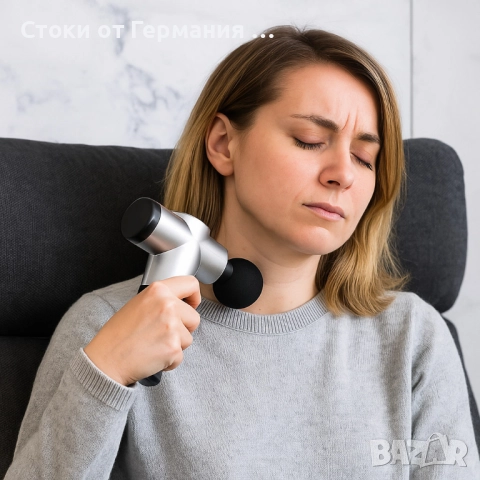 Масажен уред Fascial Gun RF-321 - мощно решение за мускулно възстановяване и релакс, снимка 2 - Други - 52641361