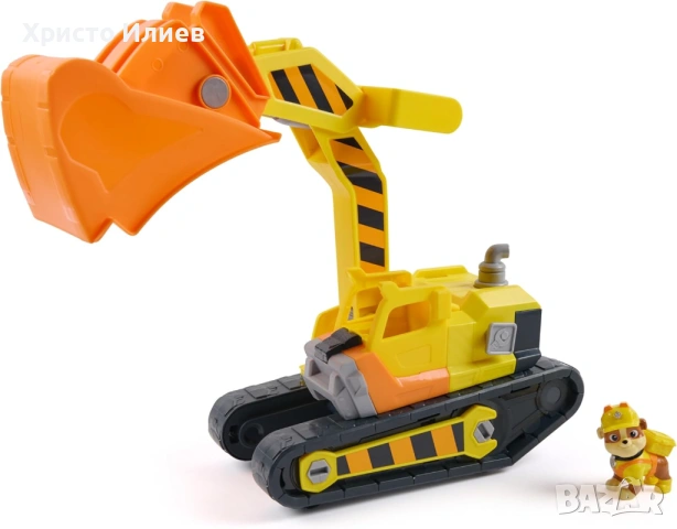 Paw Patrol Rubble & Crew Булдозерът с инструменти на Ръбъл Пес Патрул
