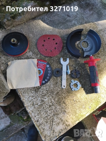 Ъглошлайф Parkside pws 125 f6, снимка 6 - Други инструменти - 52176558