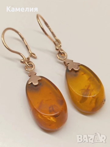 Руско златно , снимка 3 - Обеци - 52107821