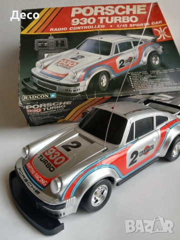 PORSCHE-930 Turbo кола със радио контрол 1/15., снимка 10 - Колекции - 52466731