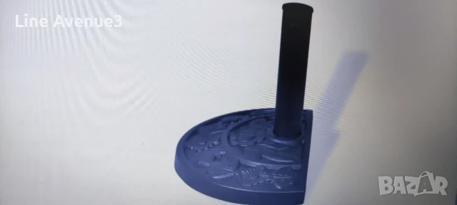 Полукръгла стойка за чадър за слънце, , снимка 5 - Градински мебели, декорация  - 50681948