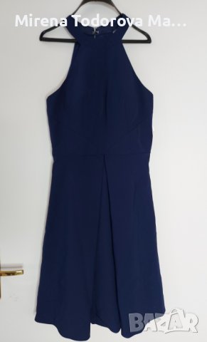 Абитуриентска рокля. EU38 М -80лв. СИНЯ, снимка 5 - Рокли - 36685259