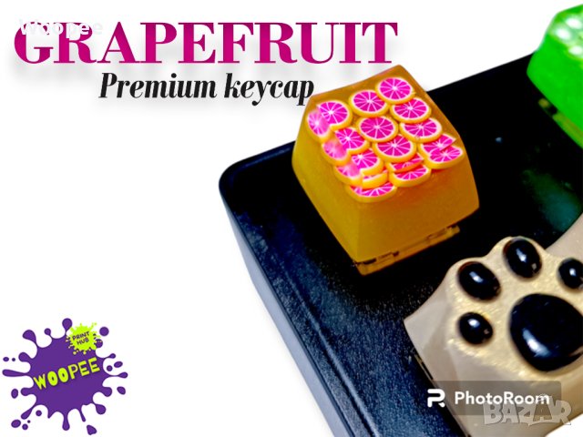 Копчета за механична клавиатура с плодове, Keycap ОЕМ, CherryMX, кийкап + Gift, снимка 6 - Клавиатури и мишки - 43986411