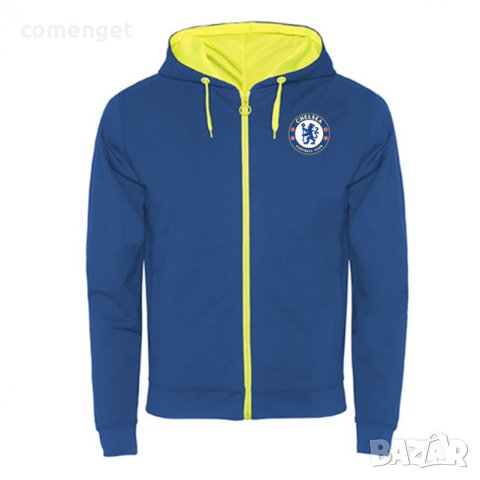 НОВО! Луксозен спортен суичър, горнище с цип ЧЕЛСИ / CHELSEA - 2 ЦВЯТА!, снимка 2 - Спортни дрехи, екипи - 38145925