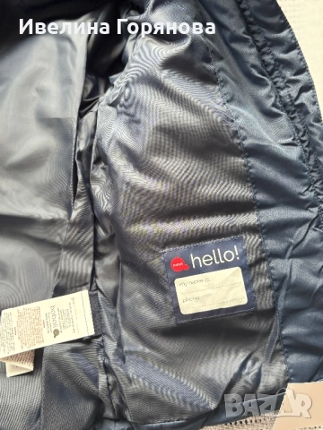 Детско зимно яке с плюшена част - размер 3-4г(104см.) , снимка 3 - Детски якета и елеци - 52490066