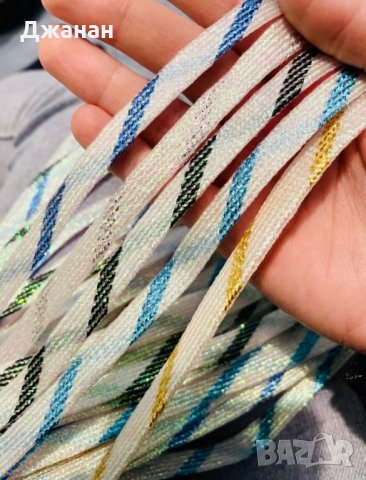 Блестящи връзки за обувки/маратонки, снимка 7 - Други - 43024942