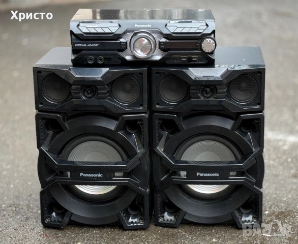 Аудио система High Power PANASONIC SC-MAX3500EK, 2400 W, Bluetooth, FM